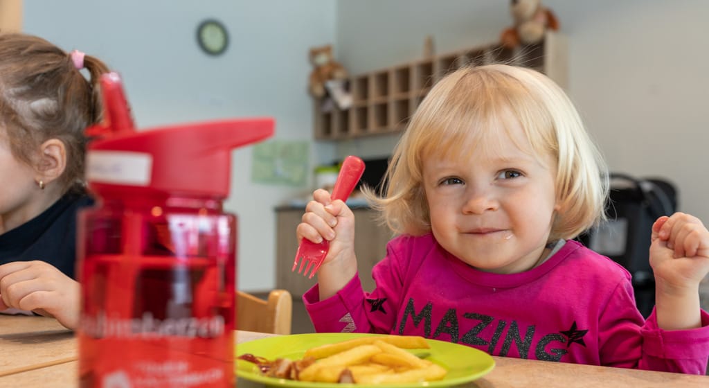 Gästekindergarten Mittagspause