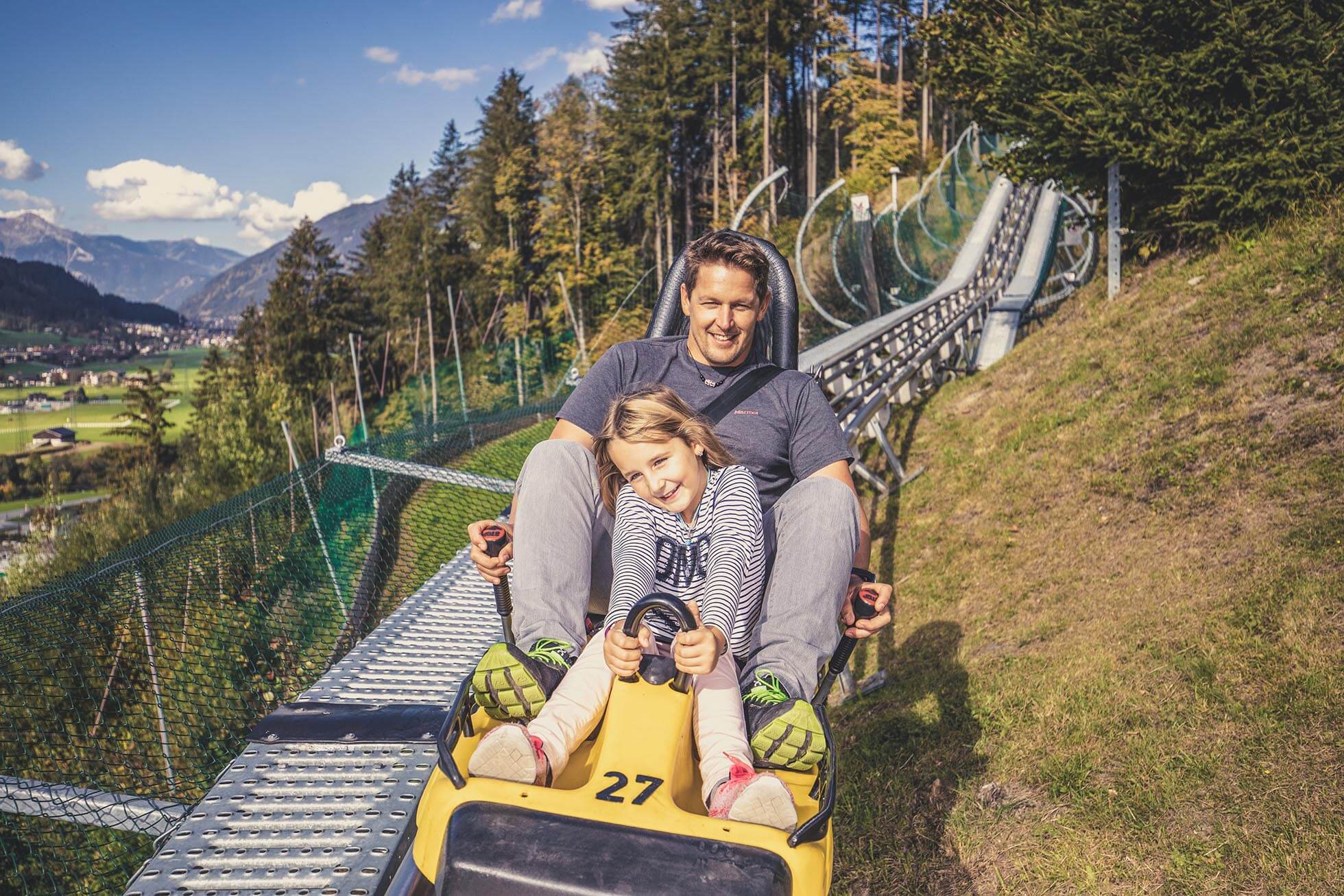 Sommerrodelbahn Arena Coaster in Zell am Ziller