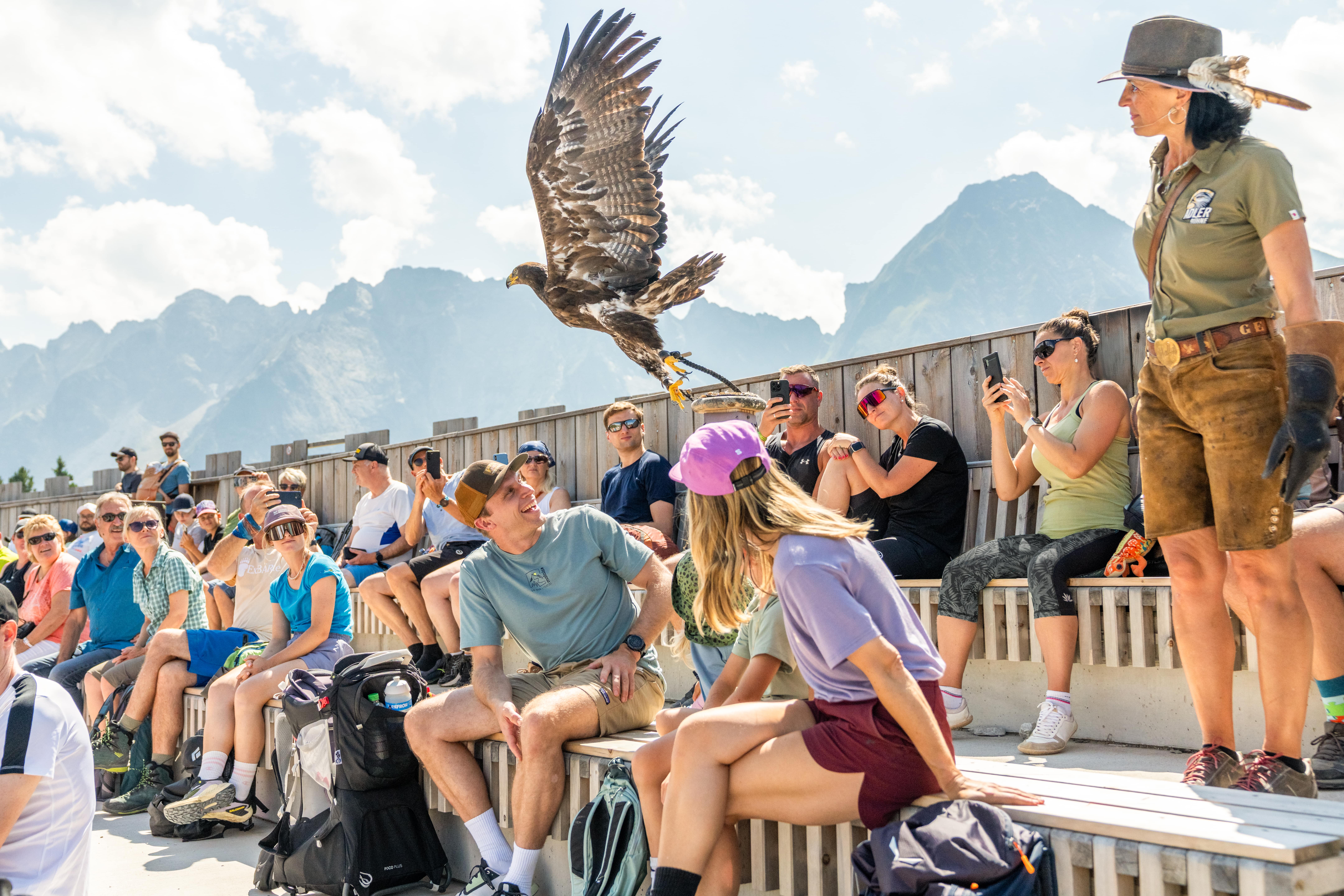 mys-BIRDS OF PREY SHOW-GreifVogelVorführung am Ahorn in Mayrhofen BIRDS OF PREY SHOW