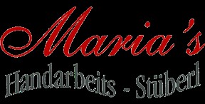 mys-Maria´s Handarbeitsstüberl-Logo Maria's Handarbeitsstüberl