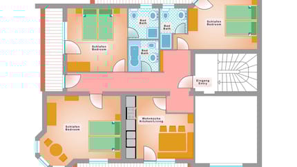 feratel-Eberharter Luzia - Appartement Grundriss