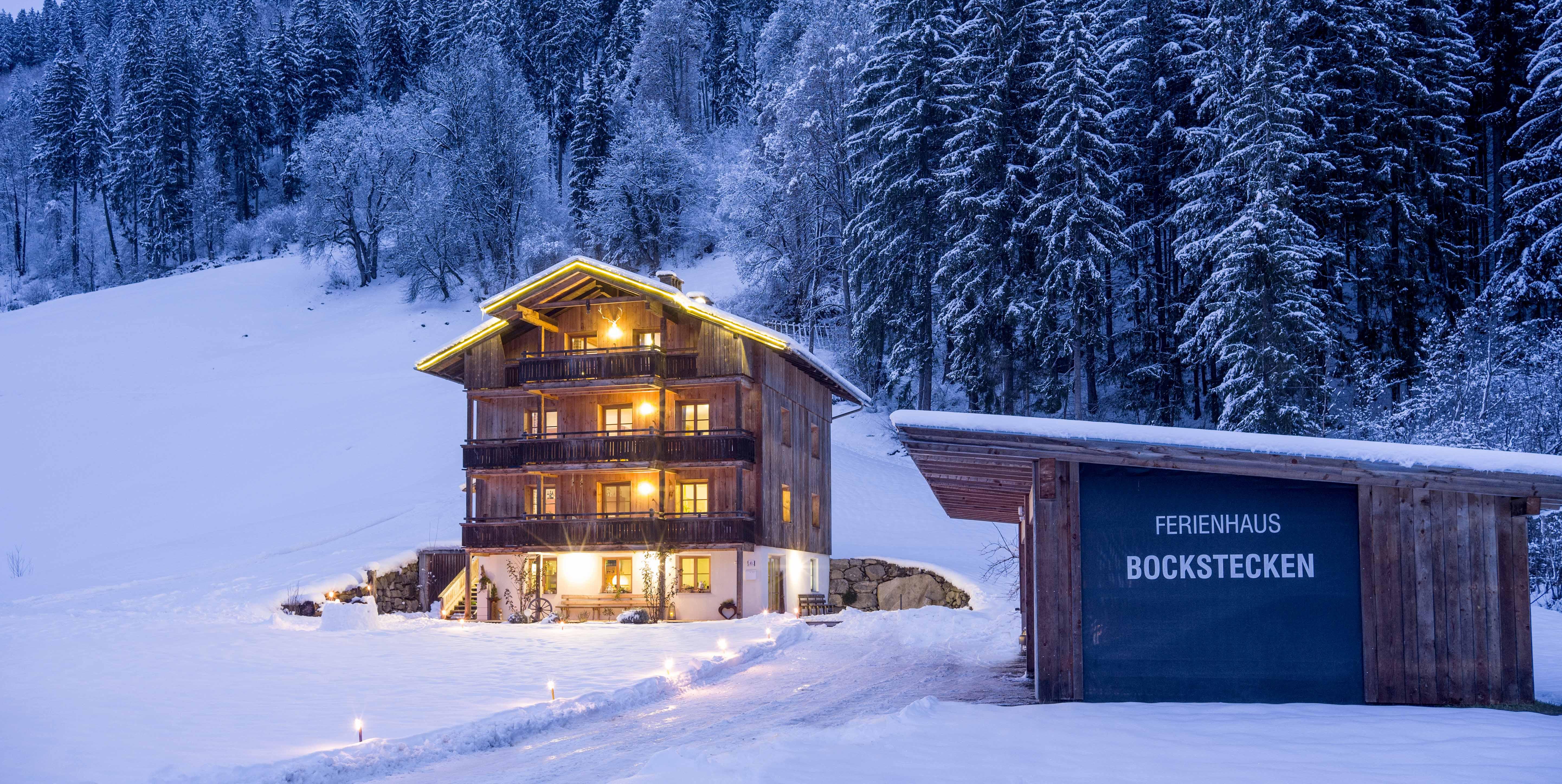 feratel-Ferienhaus Bockstecken - Bockstecken_Hart_Winter_aussen_Abend_2