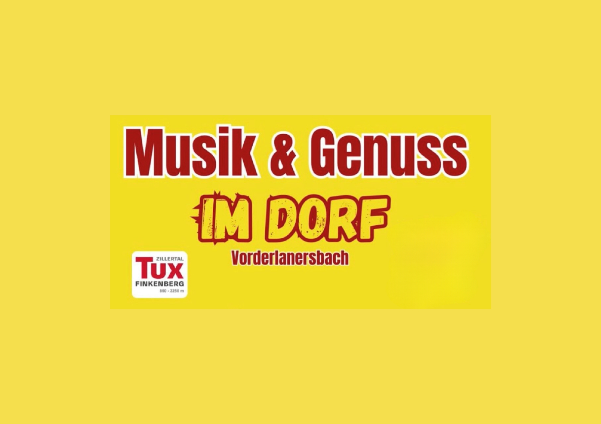 Musik & Genuss im Dorf Standard