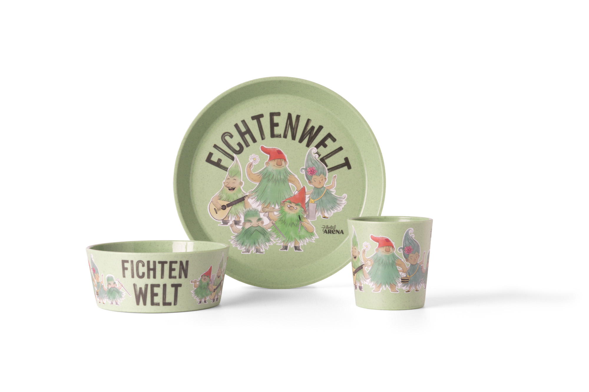 Fichtenwichtel tableware set V2