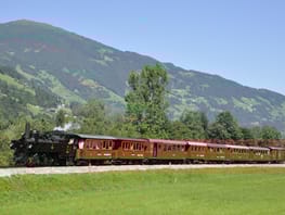 mys--beautyful steam train - beautyful landscape Dampfzugticket einfach Mayrhofen - Jenbach