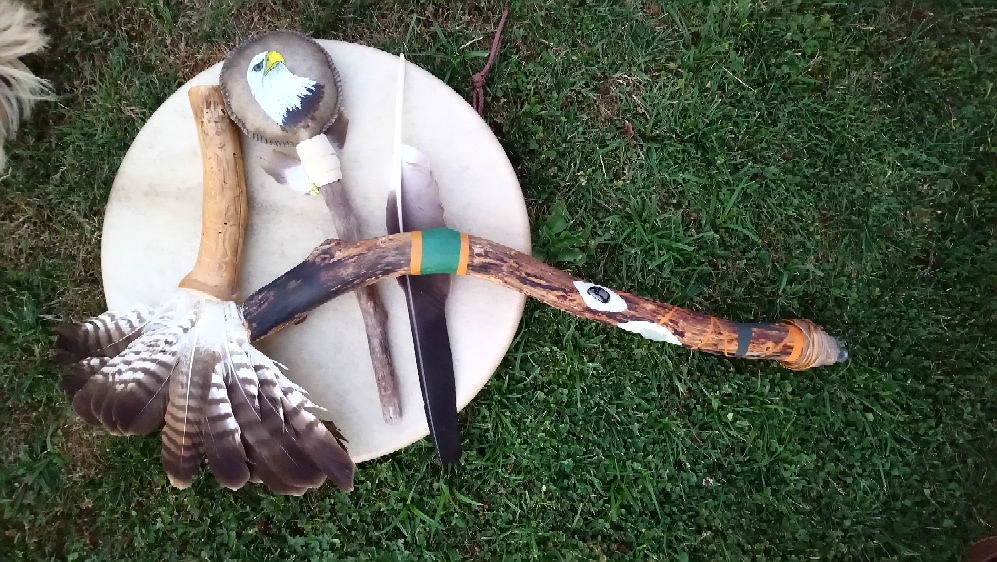 mys-Schamanisches Energiewochenende an Pfingsten-Schamanen Utensilien