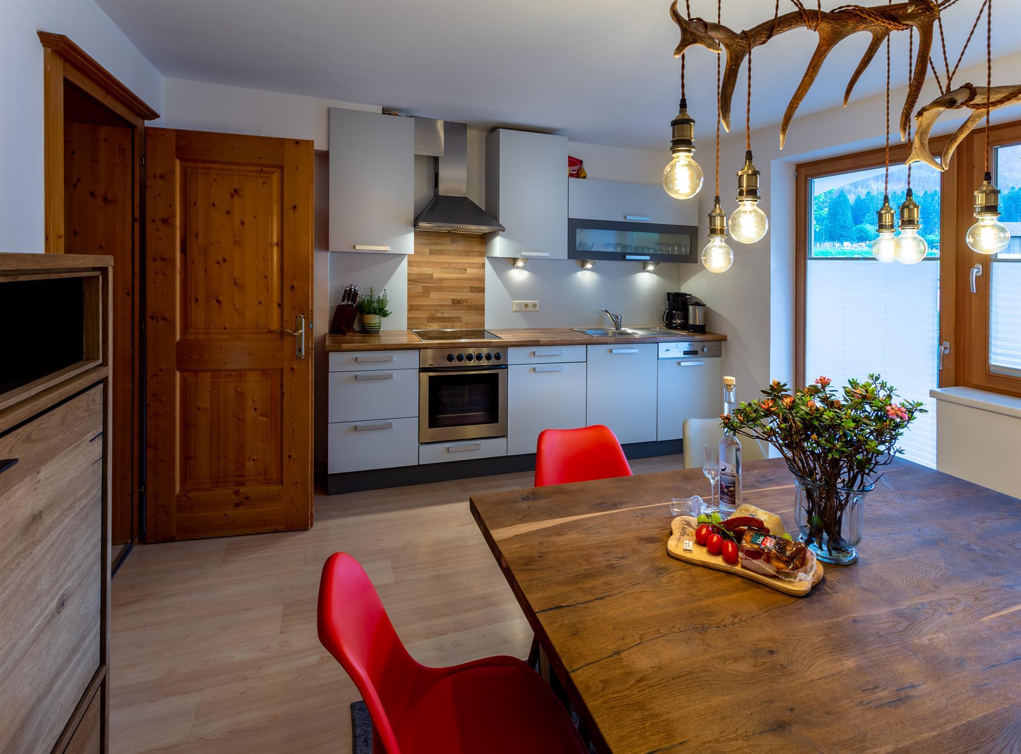 feratel-ALPEN Appartements Grinberg & Tristner - Grinberg Küchenbereich