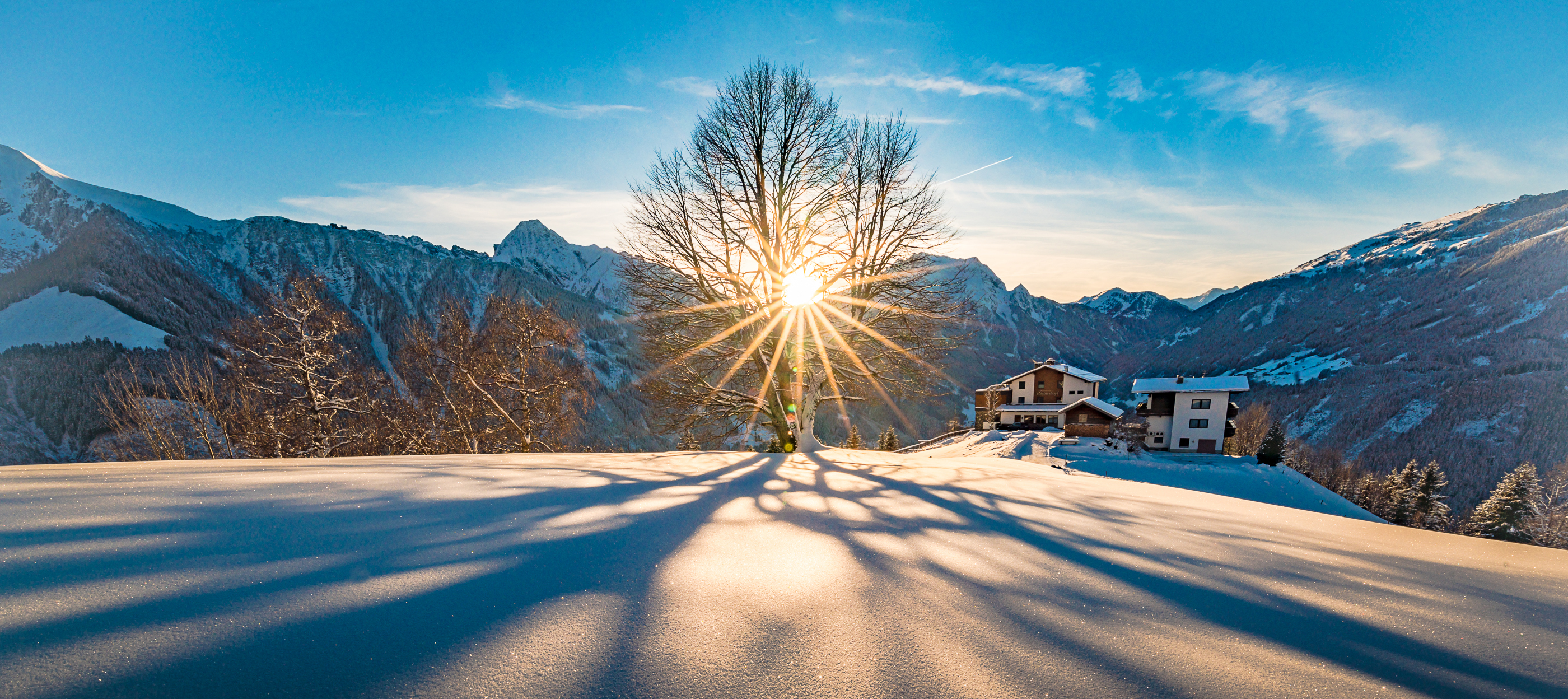 Winter in Mayrhofen im Zillertal