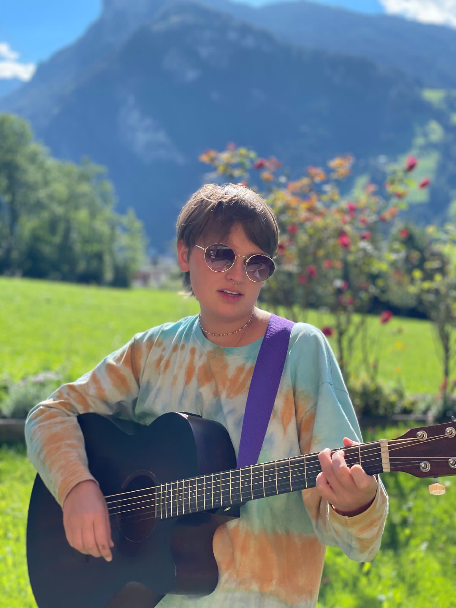 mys-Hanna Gröblacher live auf der Granatalm-Hanna