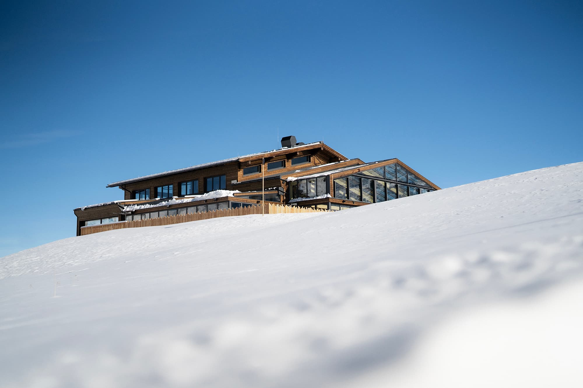 Die 8er Alm im Skigebiet Hochfügen 