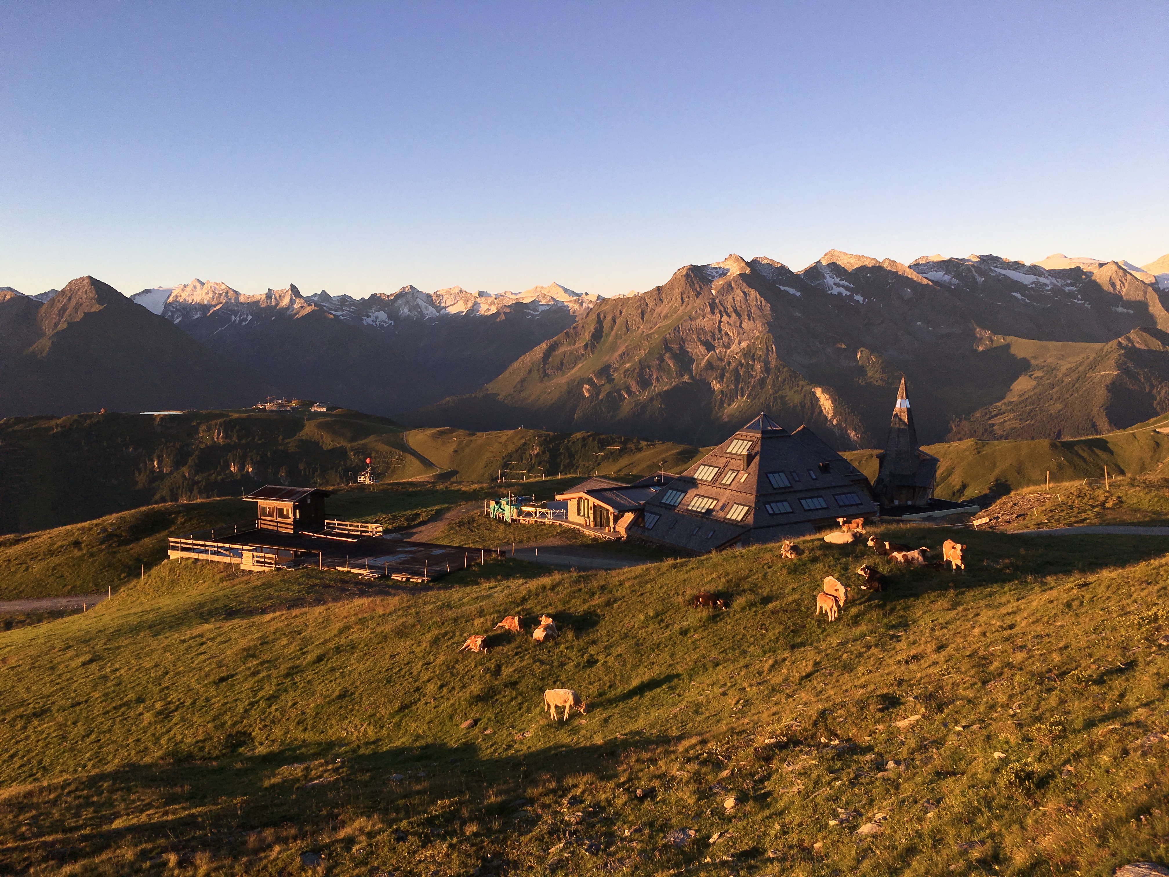 Schneekarhütte Sonnenaufgang