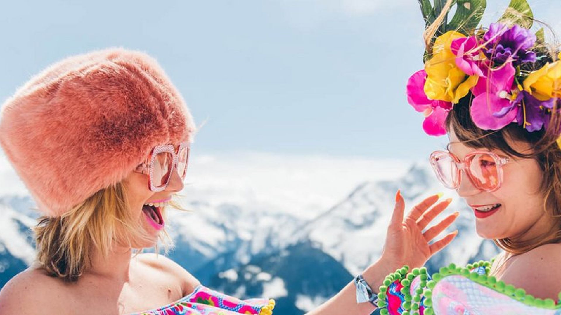 Partystimmung beim Snowbombing Festival in Mayrhofen