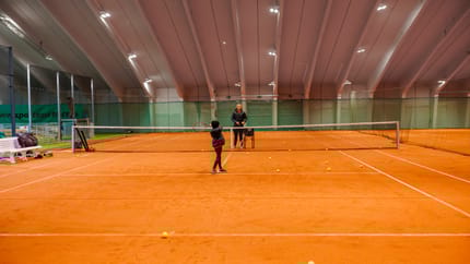 mys-Hallentennisplatz und Padeltennis - Hotel Berghof-Tennishalle 3