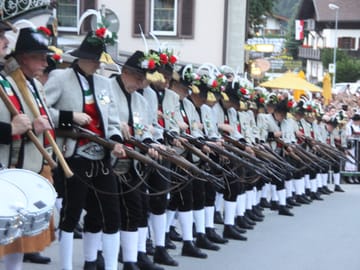 mys--Schützenkompanie Mayrhofen Waldfest of the Schützenkompanie Mayrhofen