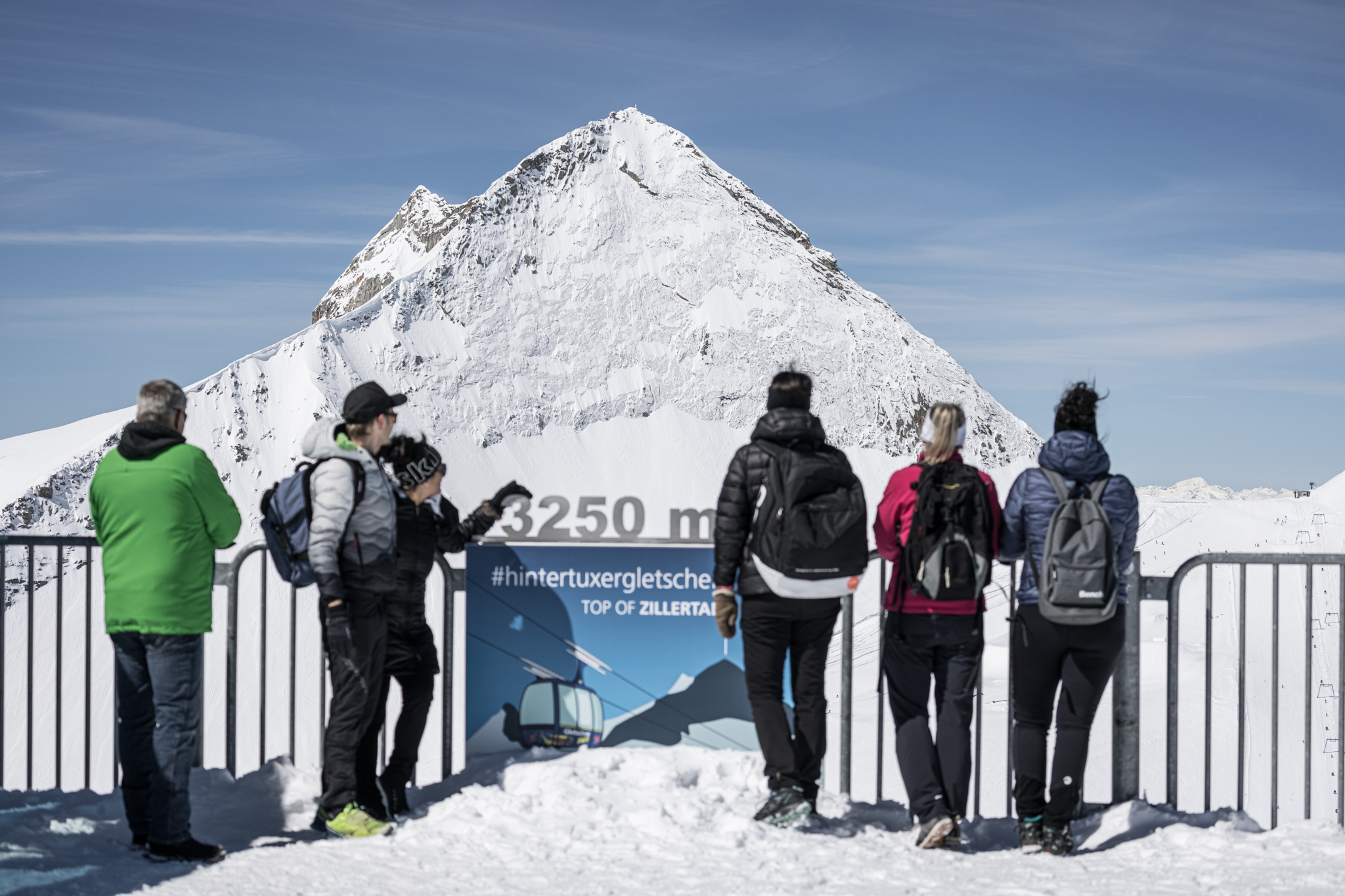 Fußgänger Tickets Hintertuxer Gletscher