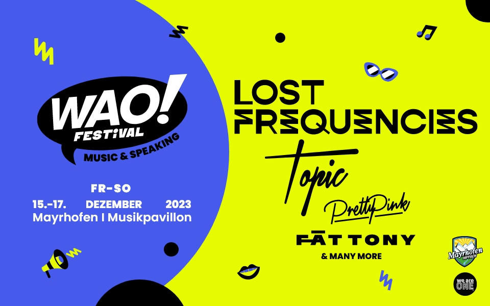 mys-Music & Speaking - WAO! Festival-WAO! Festival Banner