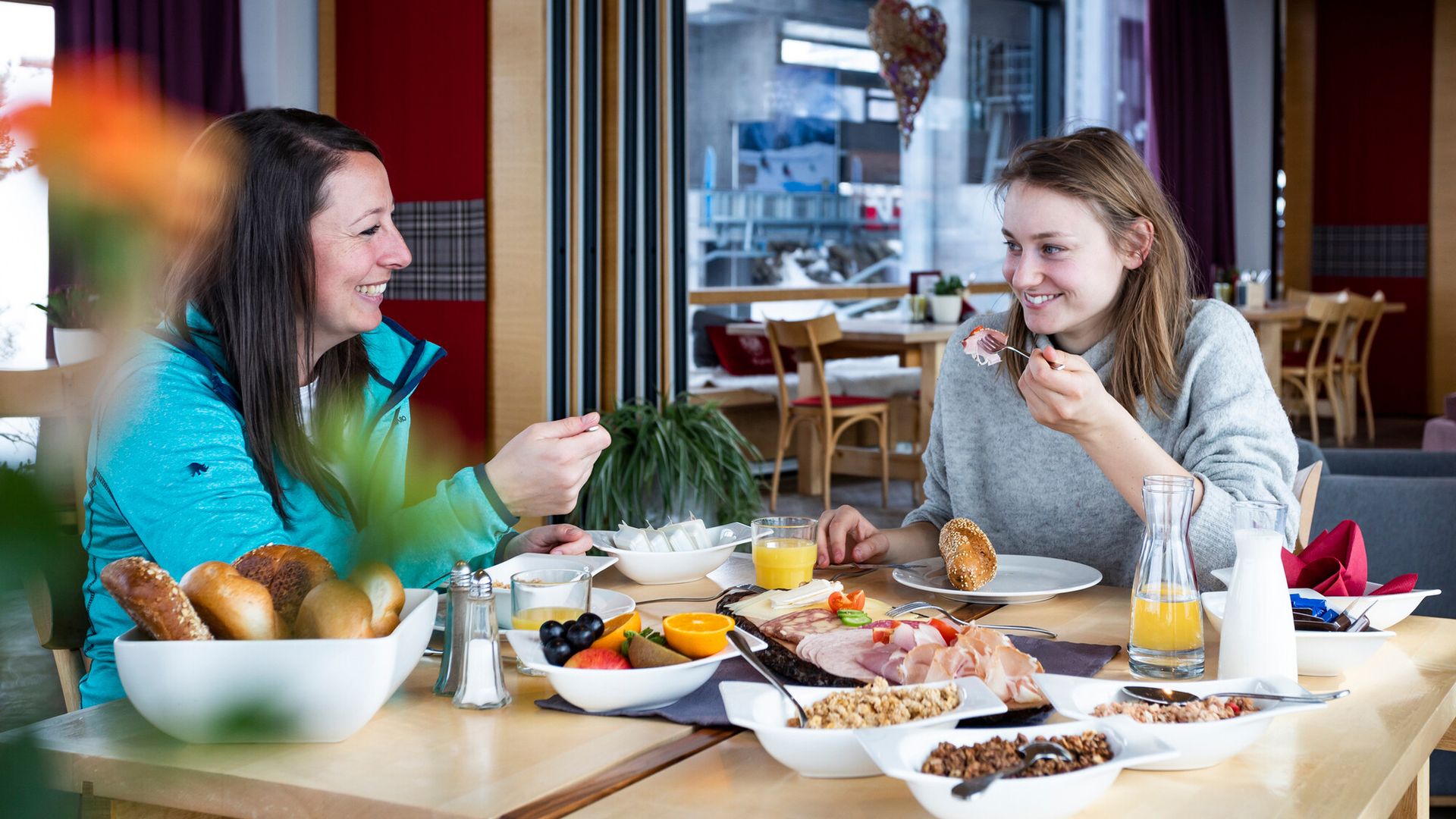 Breakfast on Mount Penken in Mayrhofen im Zillertal