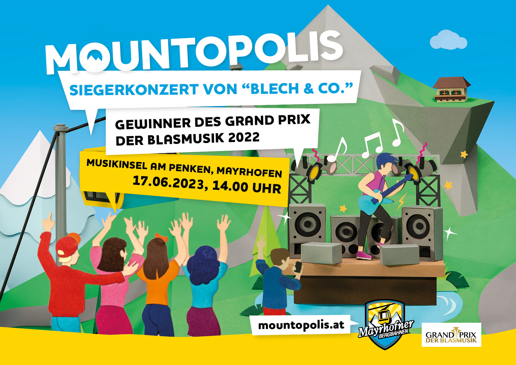 mys-WINNER CONCERT BY "BLECH & CO." - 17.06.2023 - 2 pm - Music Island on the Penken-Siegerkonzert MusikInsel