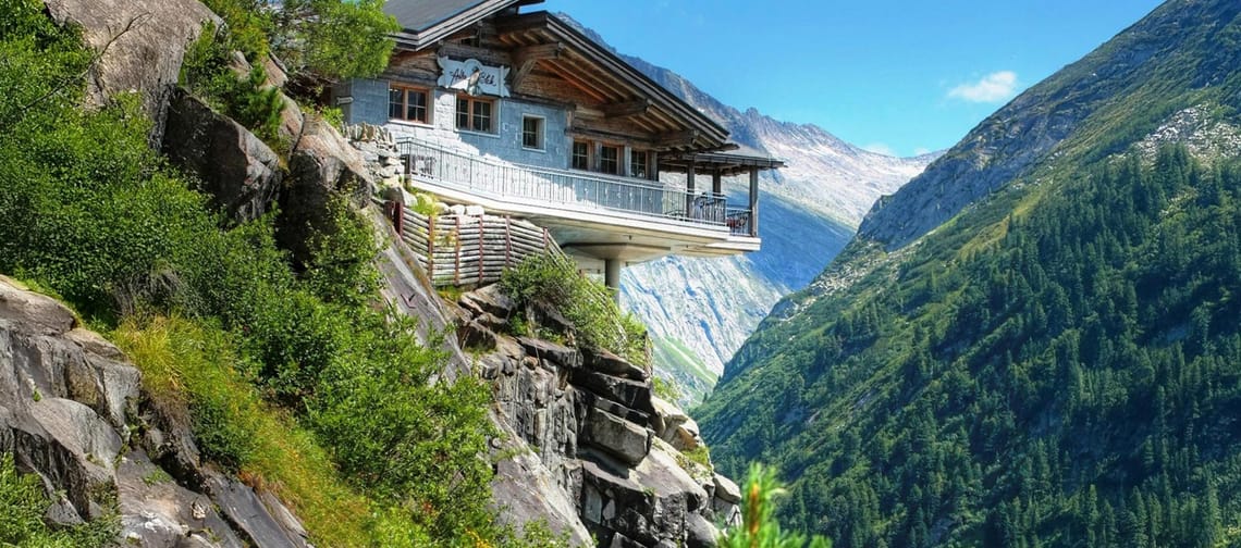 Eagle's eye view Zillergrund – Spectacular panorama over the Zillergründl reservoir