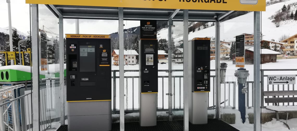 mys-Ticketautomat Isskogelbahn Talstation-Ticketautomat Isskogelbahn Talstation - Isskogelbahn Ticketautomat