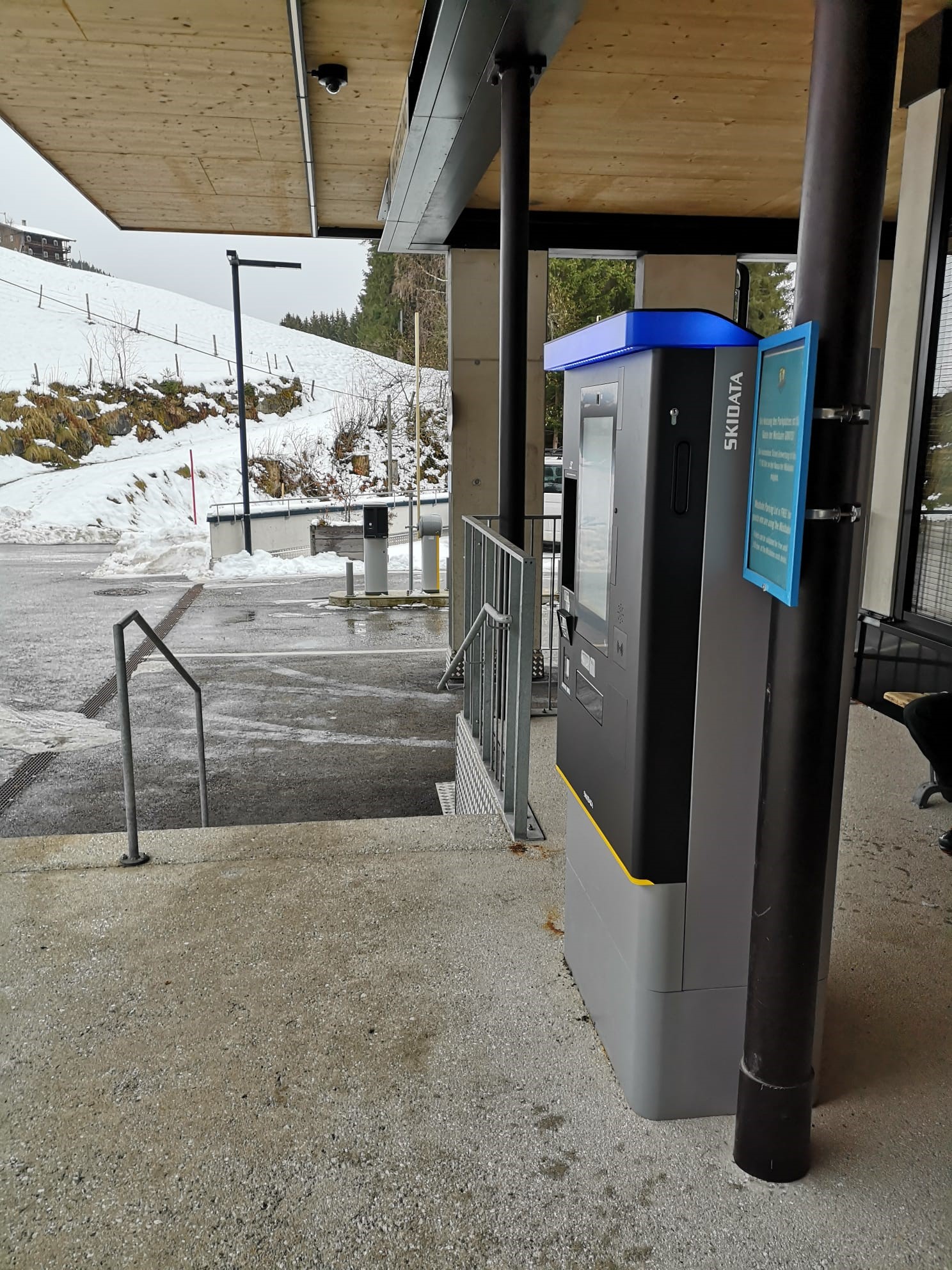mys-Ticketautomat Möslbahn-Ticketautomat