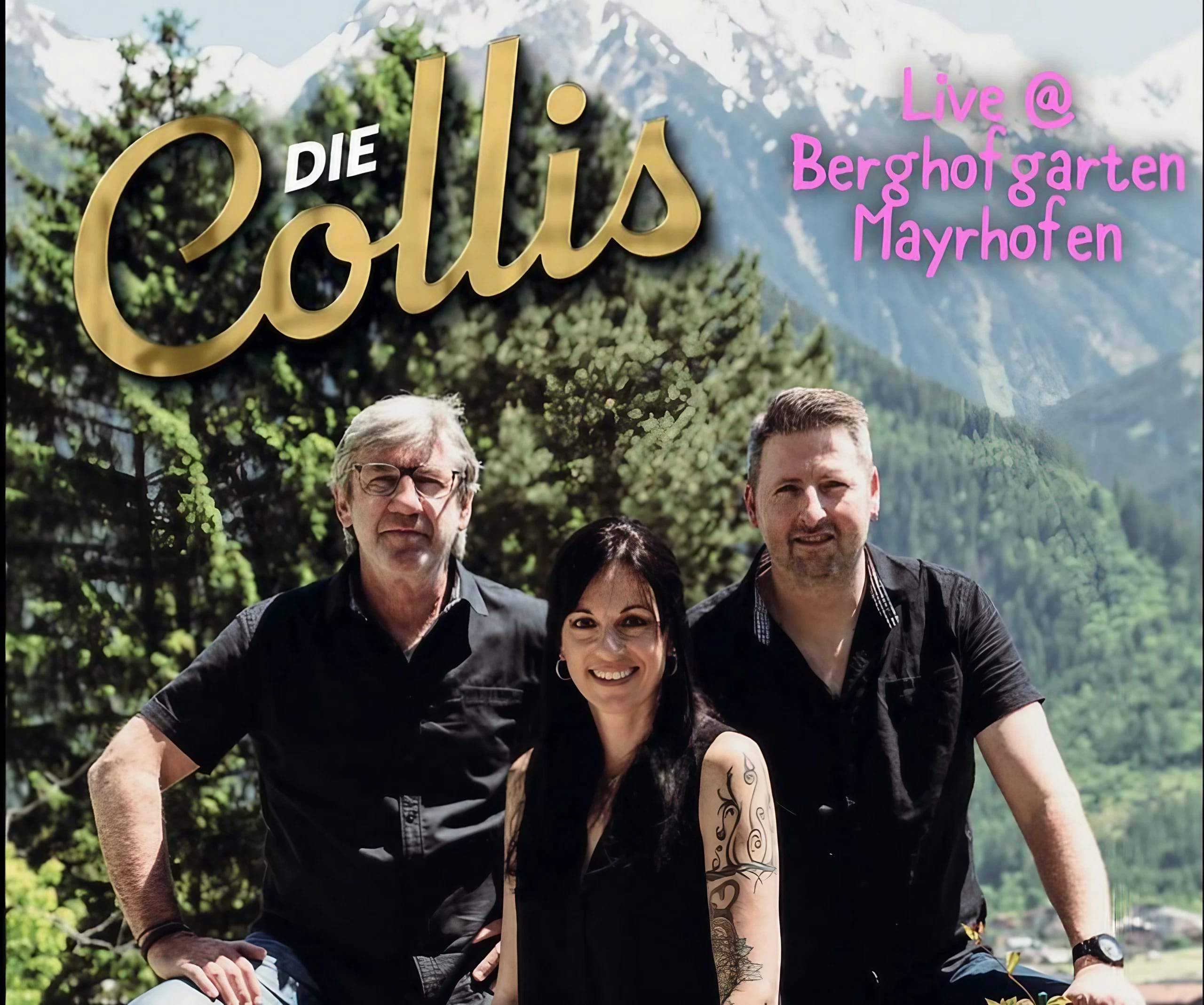 This picture shows the music group "Die Collis"