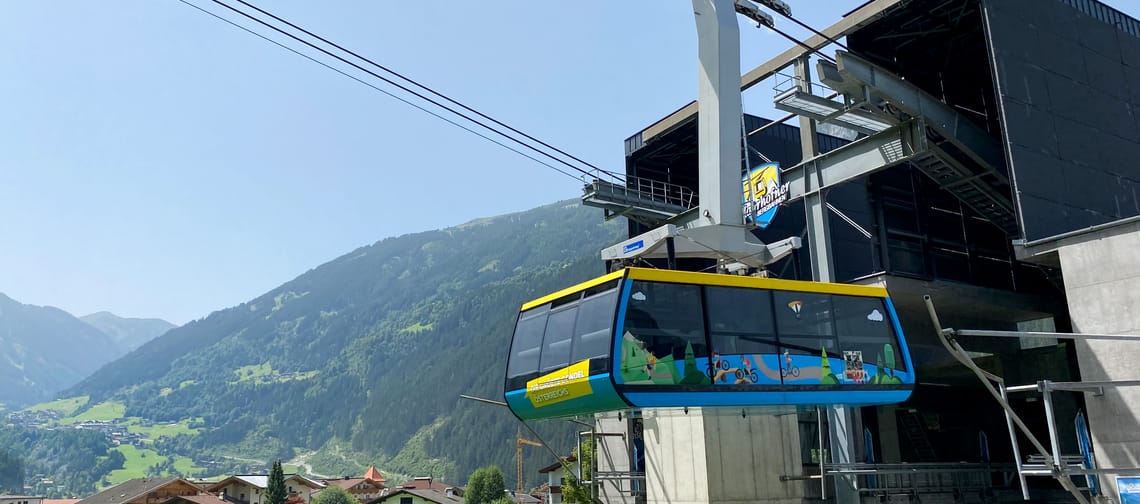 Ahornbahn in Mayrhofen