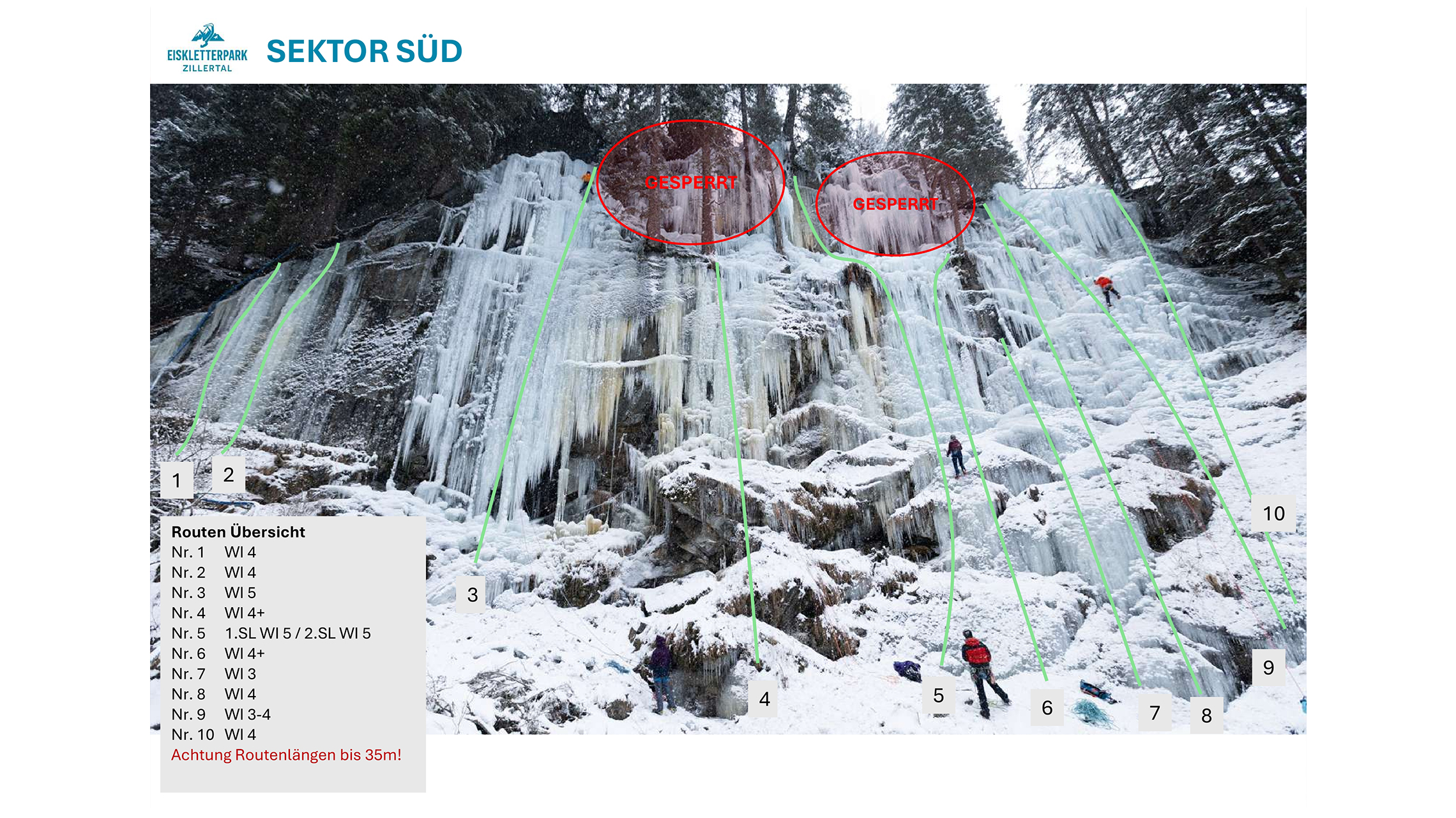 Eiskletterpark Zillertal - Sektor Süd (mhf.at)