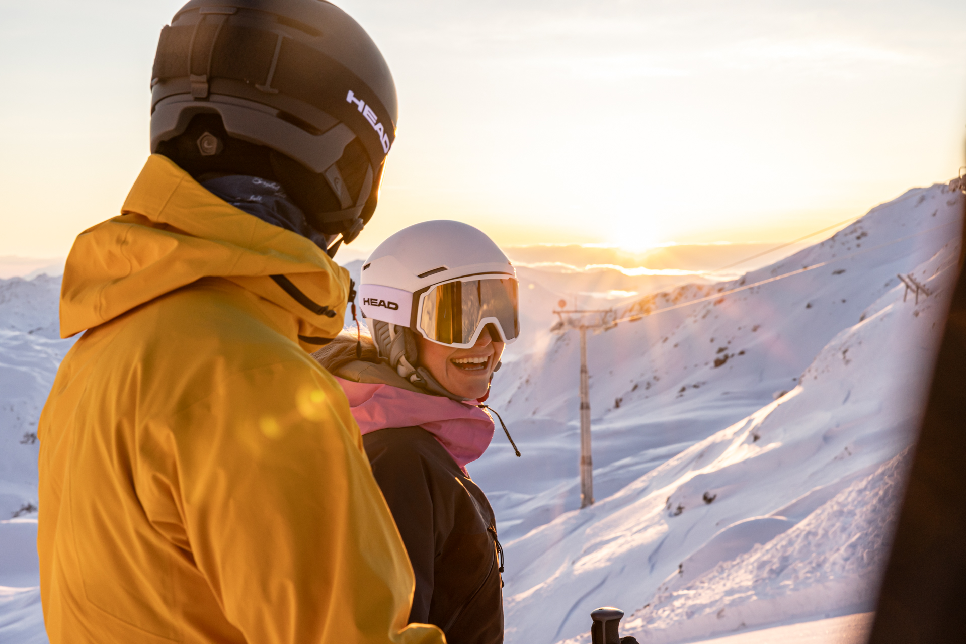 Good Morning Skiing im März