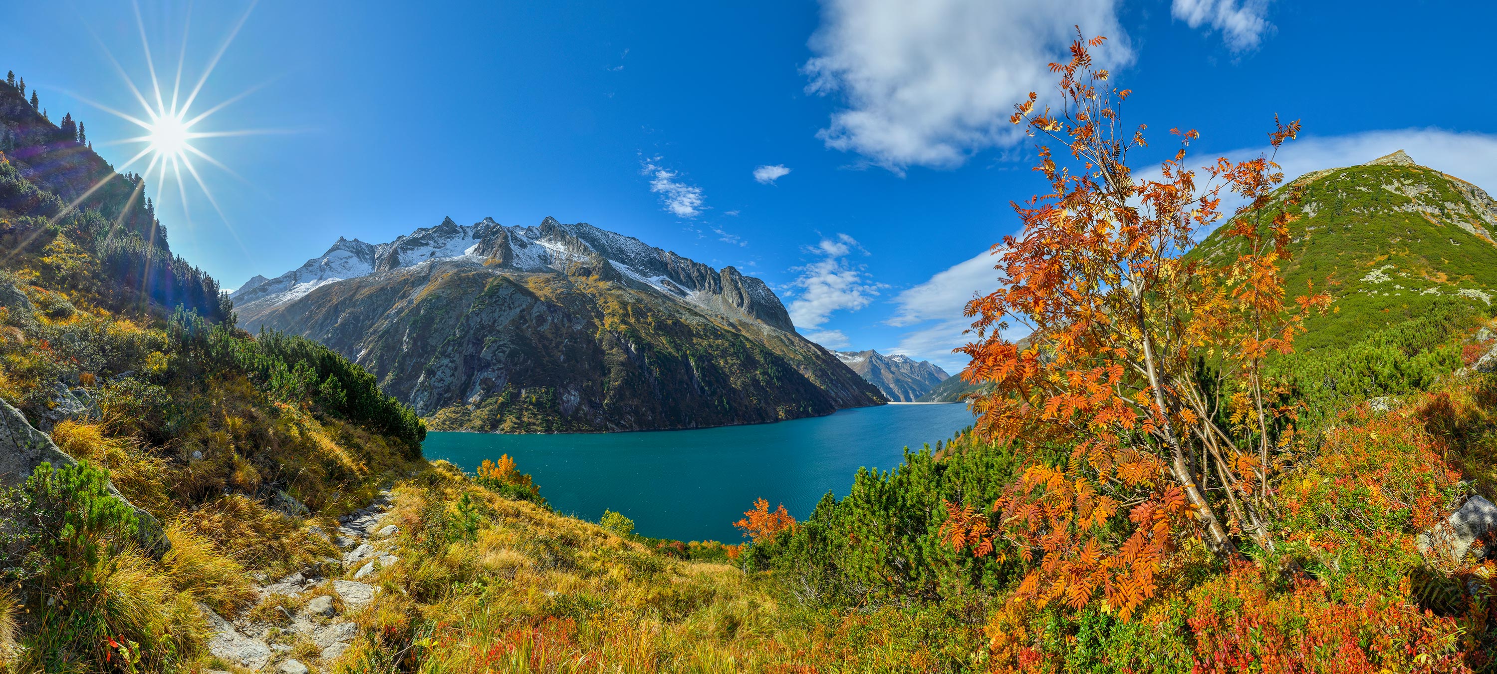 Herbstlandschaft in Mayrhofen-Hippach