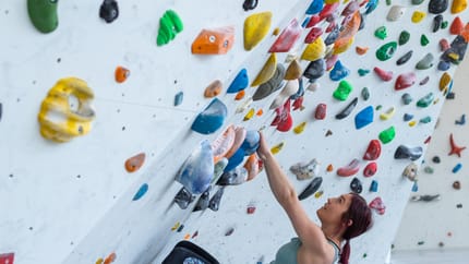 Boulderhalle im Kabooom in Kaltenbach