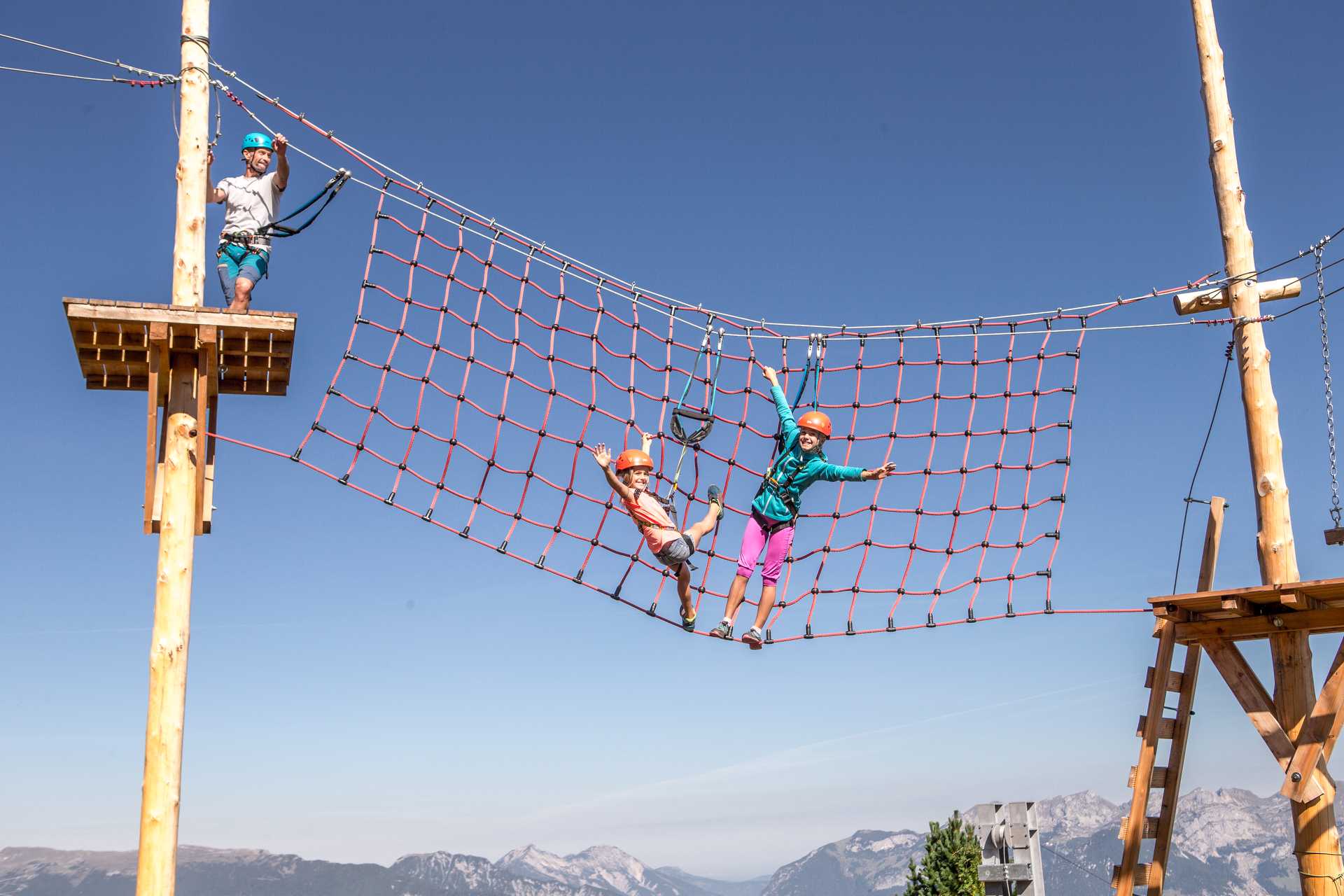 Seilgarten am Spieljoch