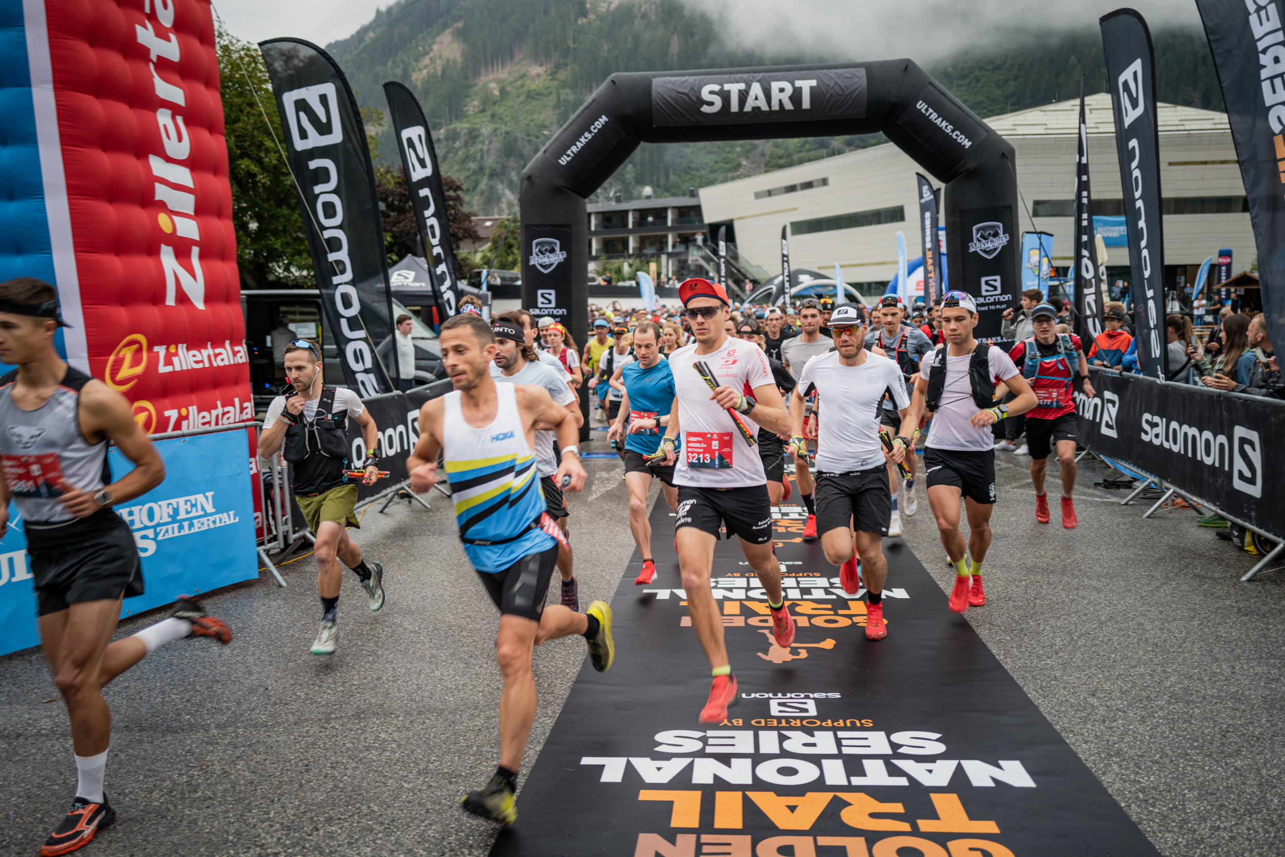 Start beim Mayrhofen Ultraks Zillertal