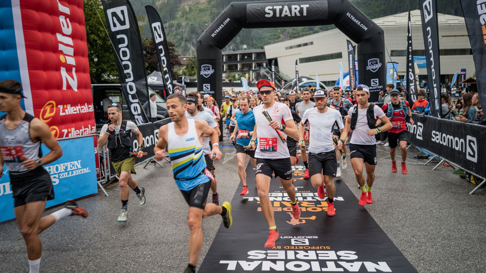 Start beim Mayrhofen Ultraks Zillertal