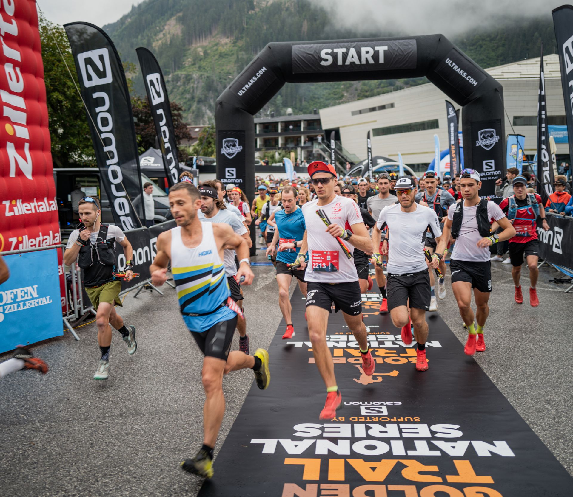 Start beim Mayrhofen Ultraks Zillertal