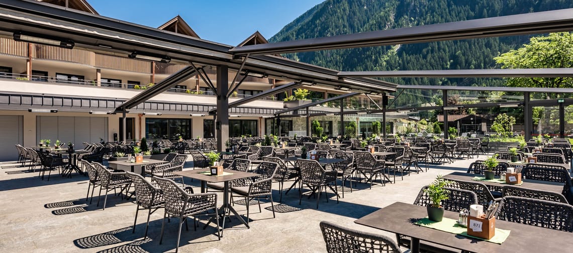 This picture shows our guest garden