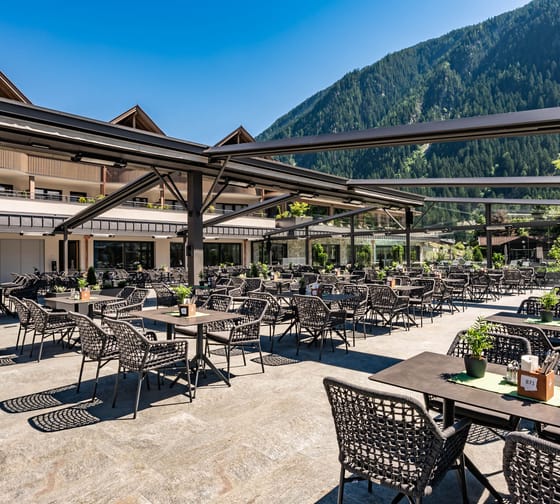 This picture shows our guest garden