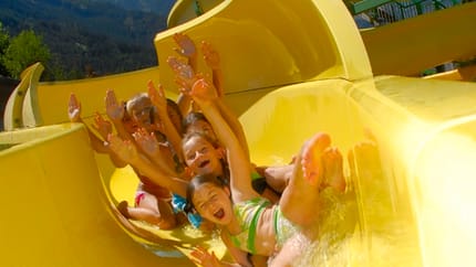 mys-Entrance outdoor pool at the Erlebnisbad Mayrhofen-Erlebnisbad Mayrhofen - Freibad