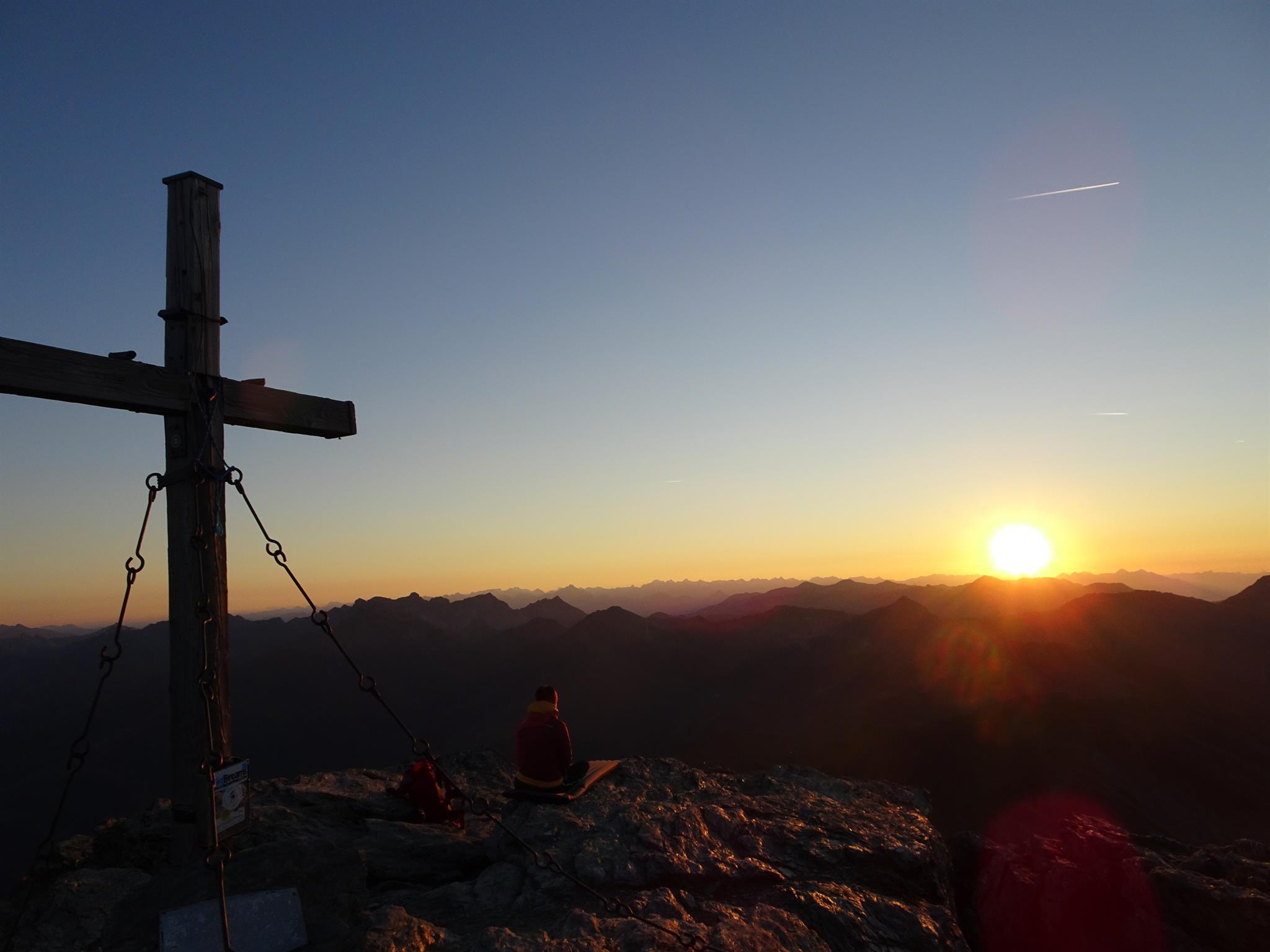 feratel-Sonnenuntergang am Rastkogel