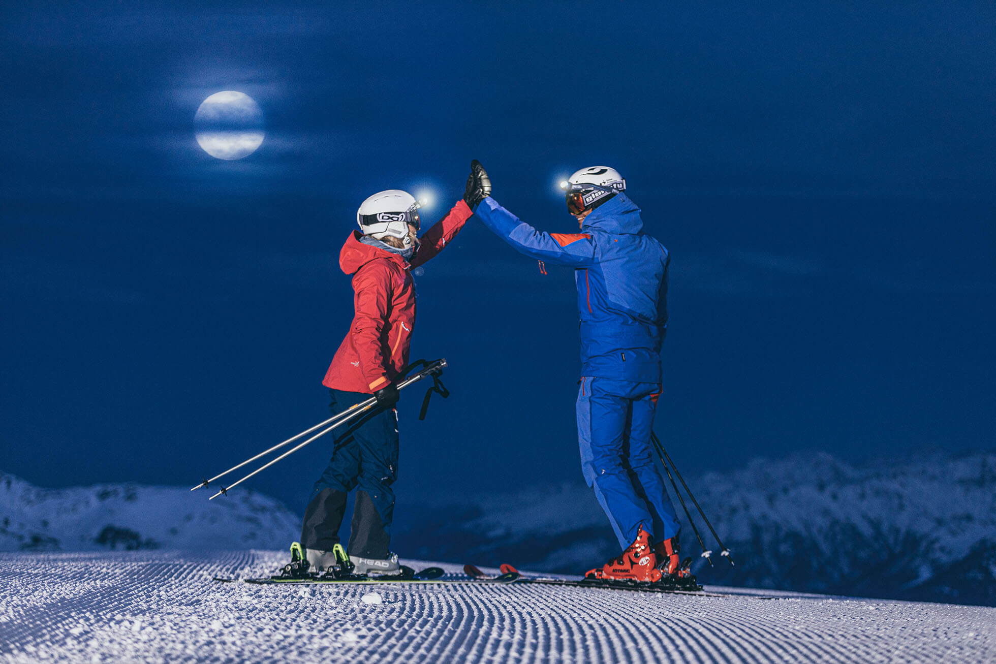 mys-Moonlight Skiing & Dinner-Moonlight Skiing in der Zillertal Arena