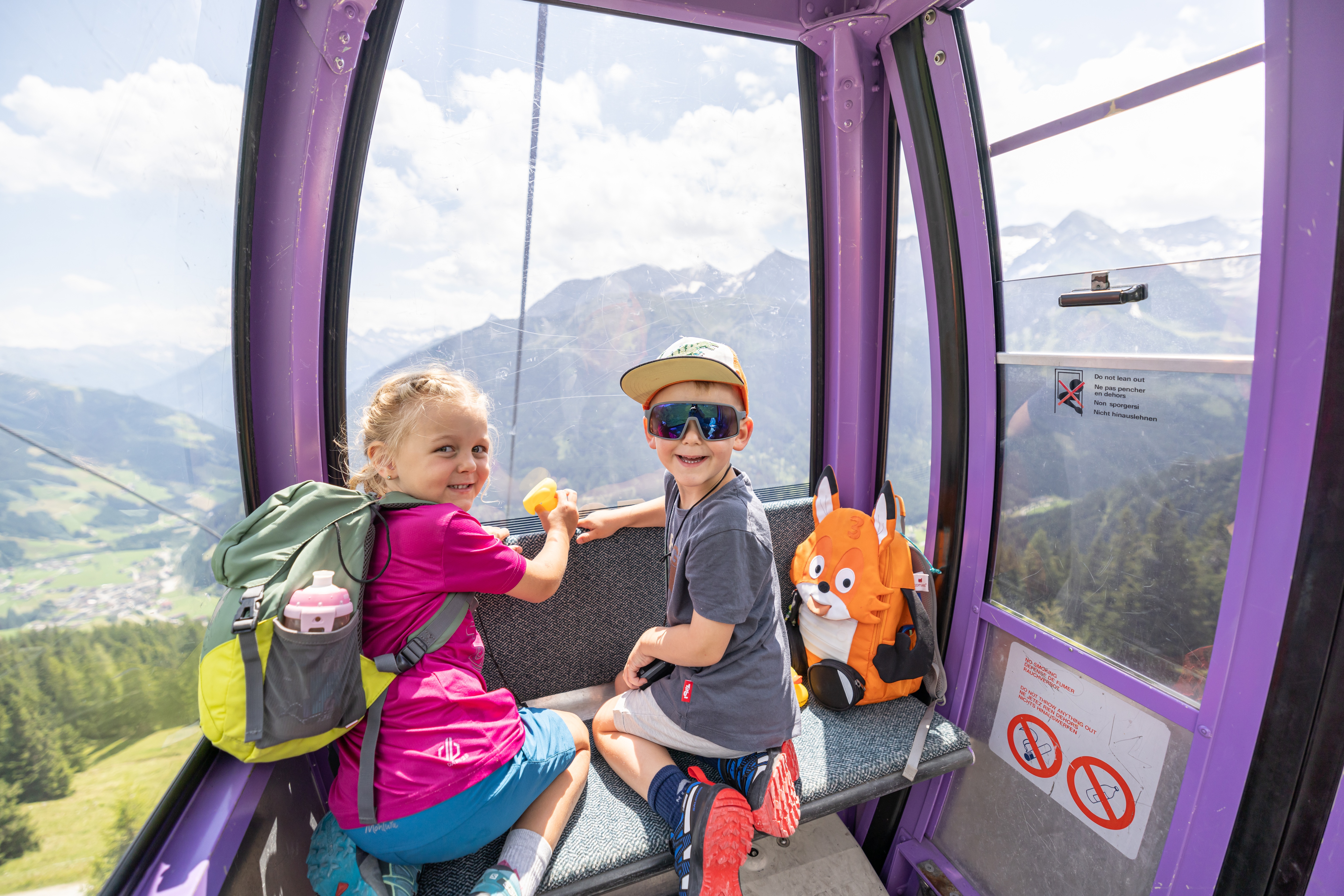 Fahrt mit der Eggalm Bahn