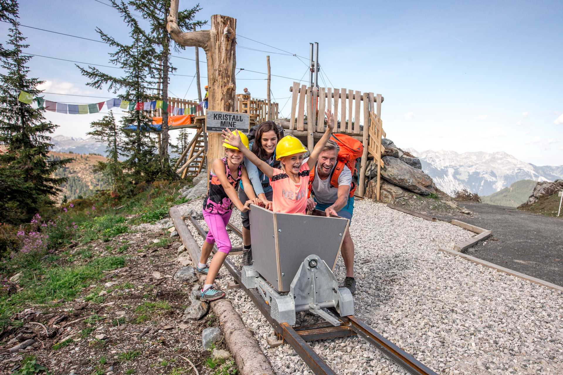 Kristallpark am Spieljoch