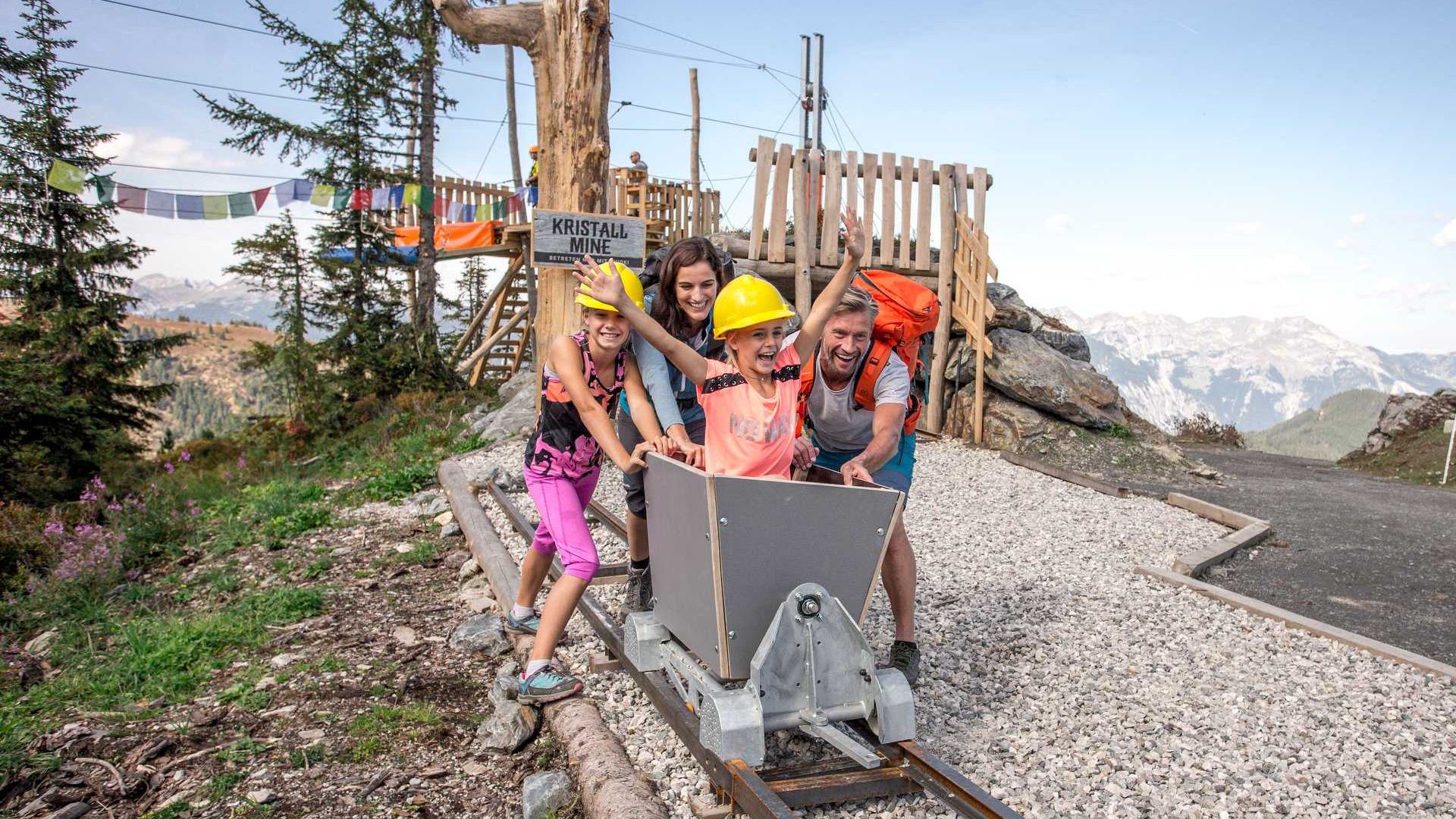 Kristallpark am Spieljoch