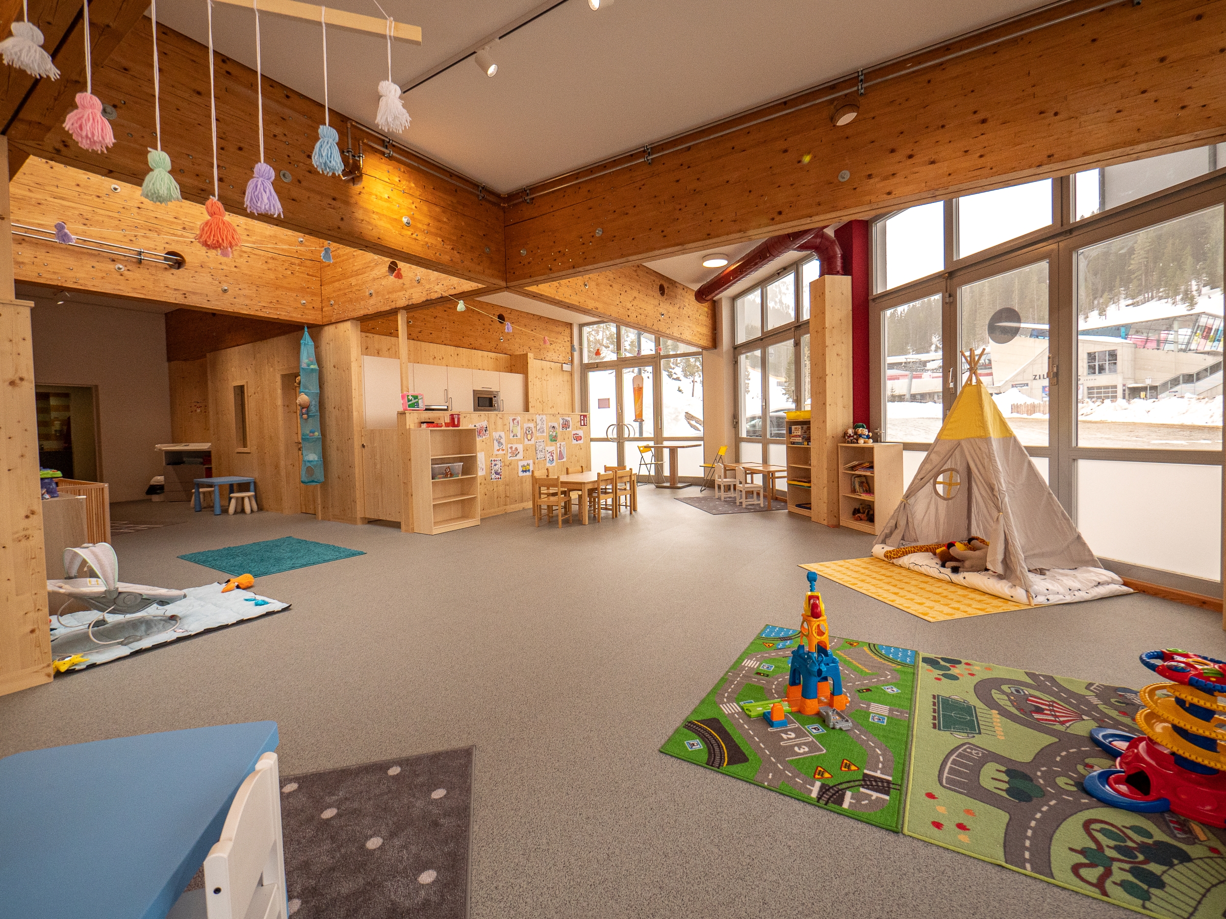 Gästekindergarten Hochfügen Spiel- und Aufenthaltsraum