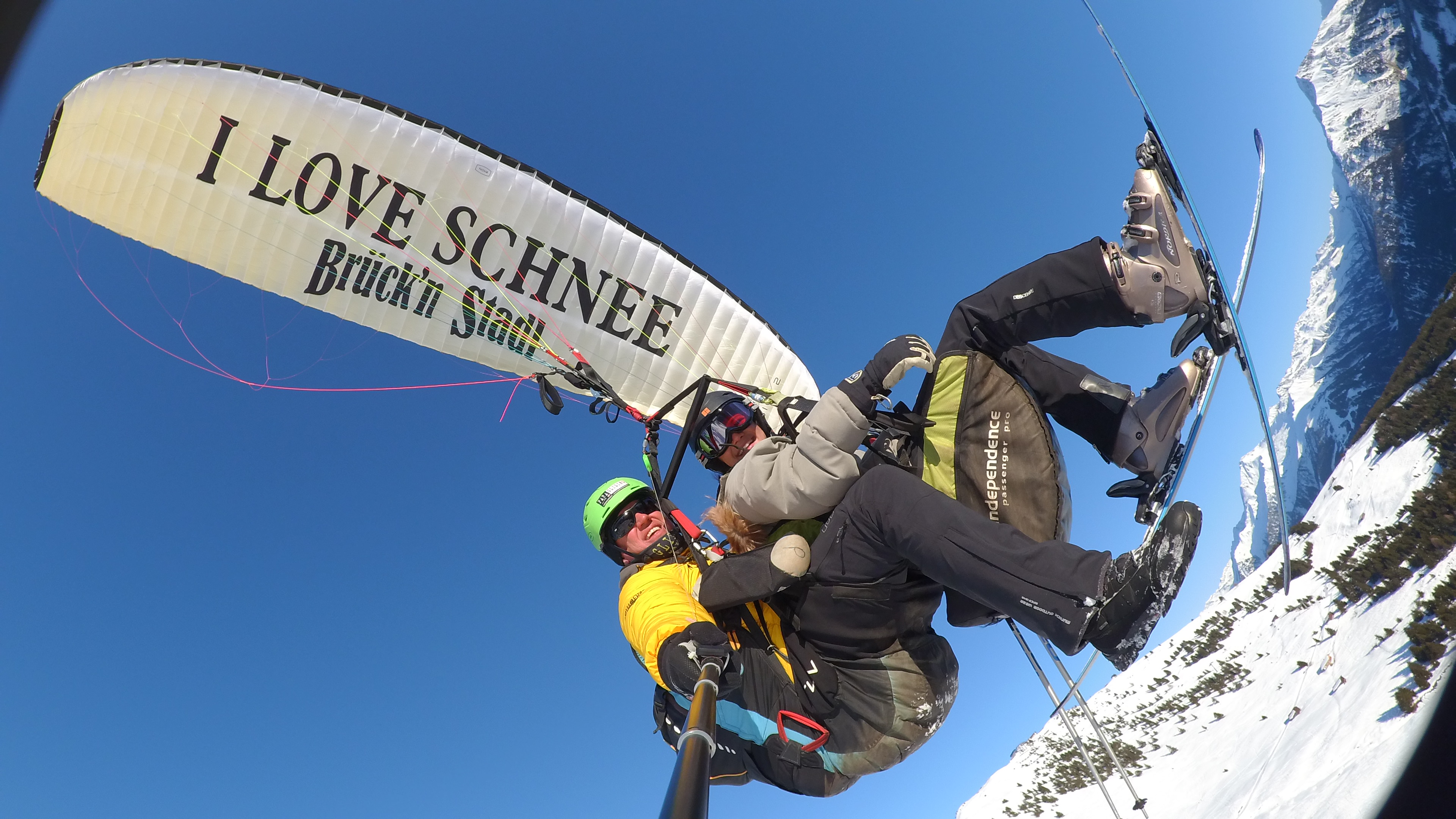 Wir lieben Schnee und alles was dazugehört.