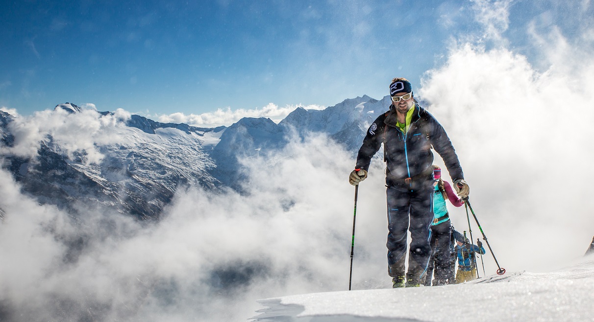 mys-Skitouren Zillertaler Alpen mit Mountain Sports-Schnupperkurs Gruppenkurs