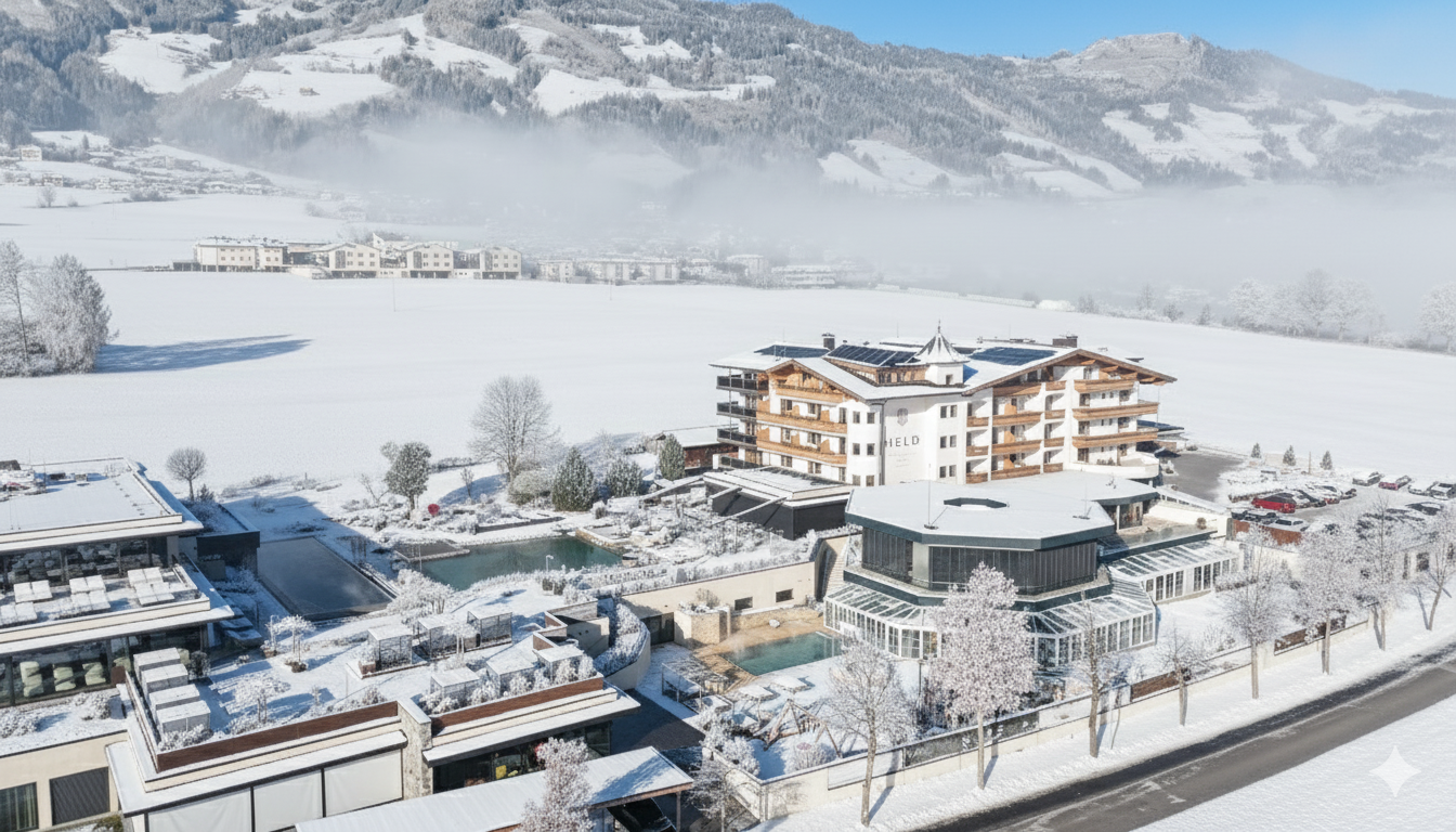 feratel-HELD - Hotel & SPA ****S - HotelHELD_Winterbild_KI