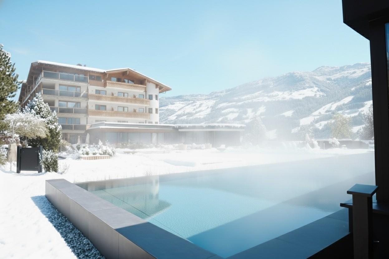 feratel-HELD - Hotel & SPA ****S - Outdoor-Pool-Winter_KI