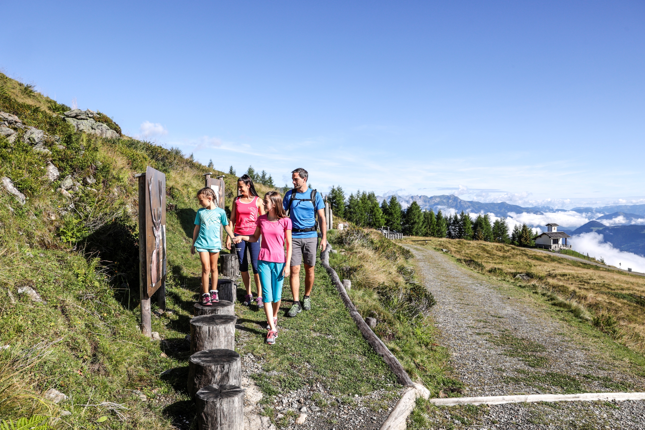 Hubertus Wildtierpfad mit der ganzen Familie