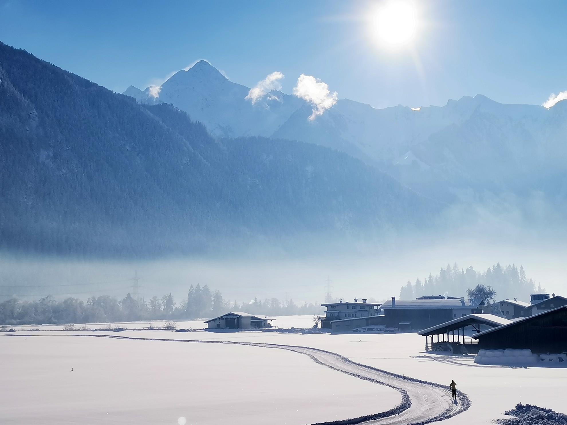 feratel-Vergissmeinnicht - Langlauf-Loipe direkt am Haus